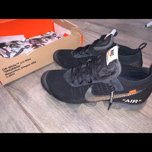 2018 OFF WHITE VAPORMAX BRED TOE AIR JORDAN x